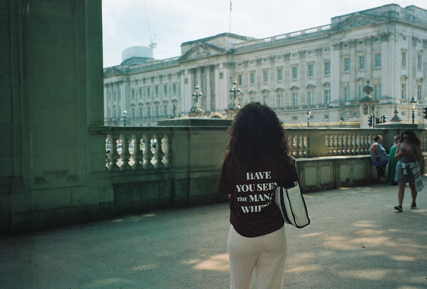 Hanes Man in White T-Shirt - 4 Languages