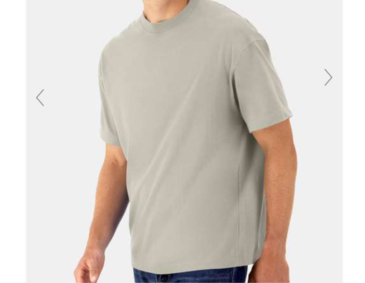 Hanes Man in White T-Shirt - 4 Languages