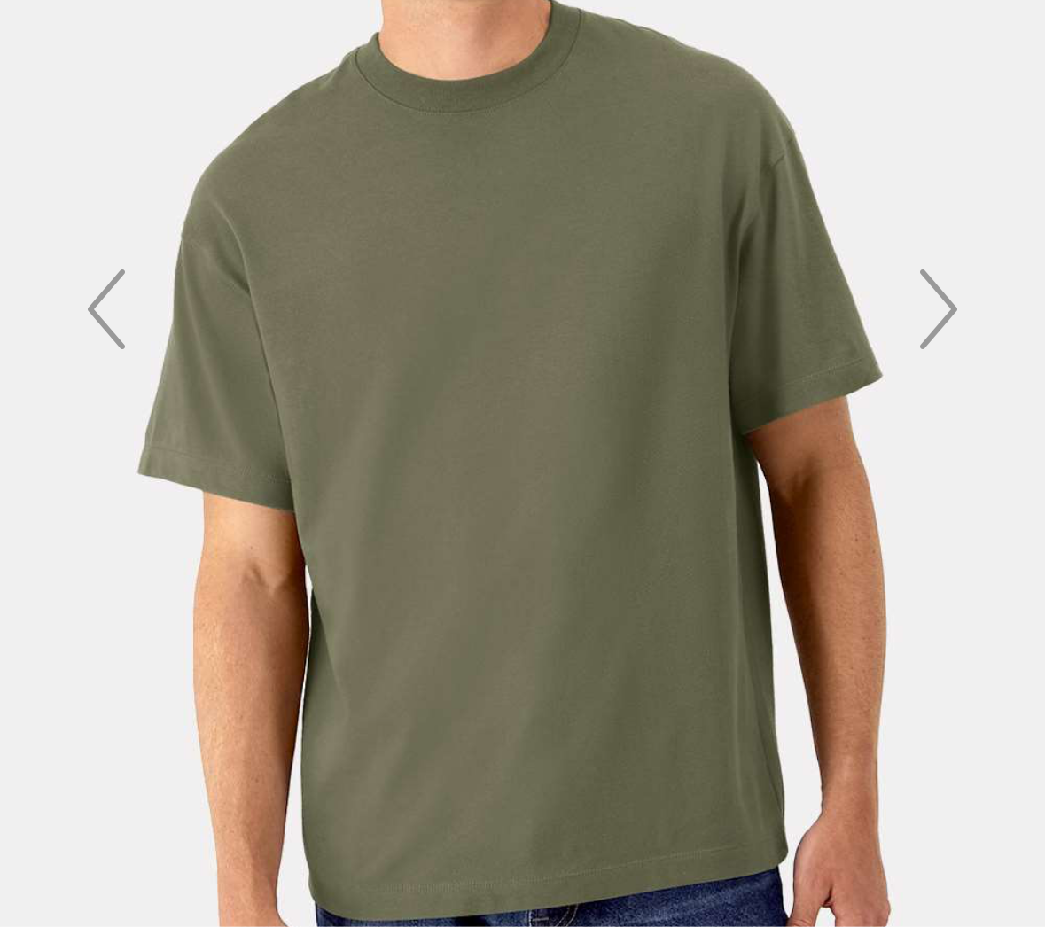 Hanes Man in White T-Shirt - 4 Languages