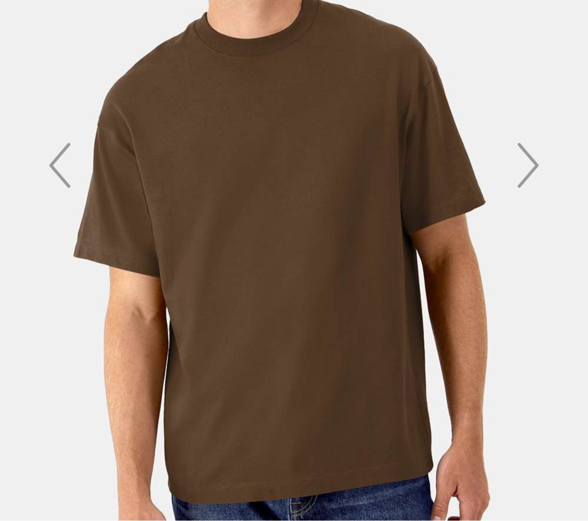 Hanes Man in White T-Shirt - 4 Languages