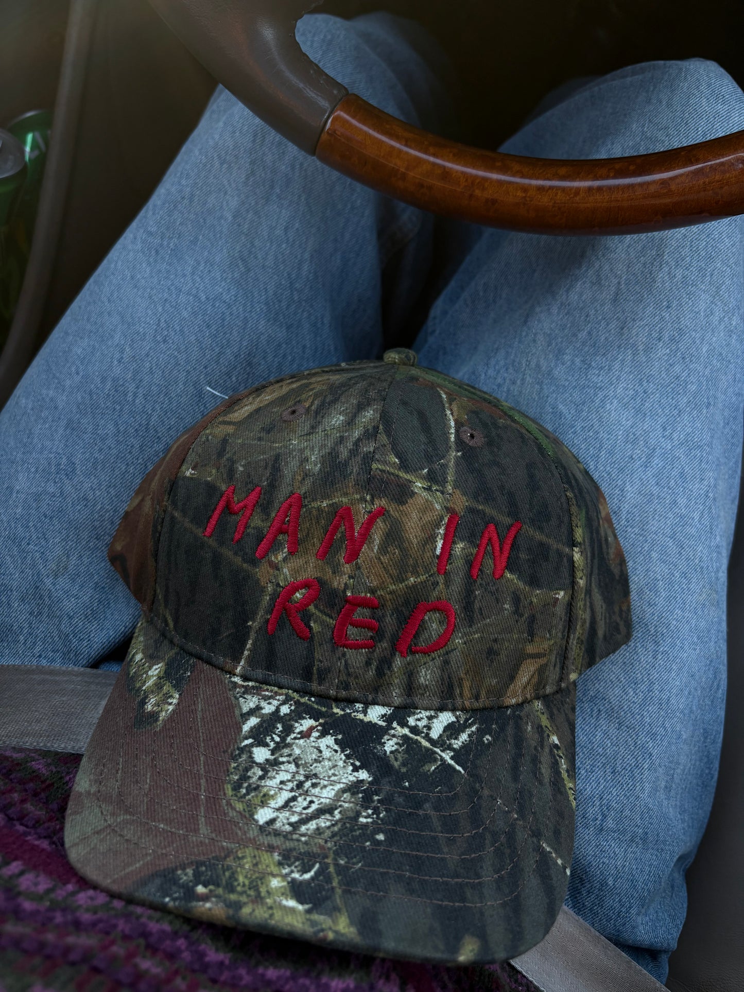 Hats about Him (Embroidered Camo)