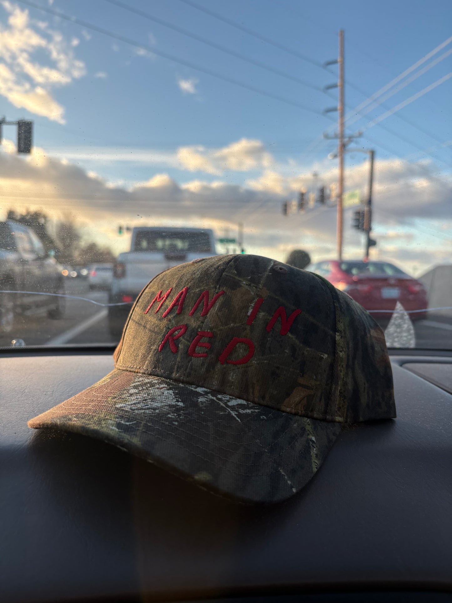 Hats about Him (Embroidered Camo)