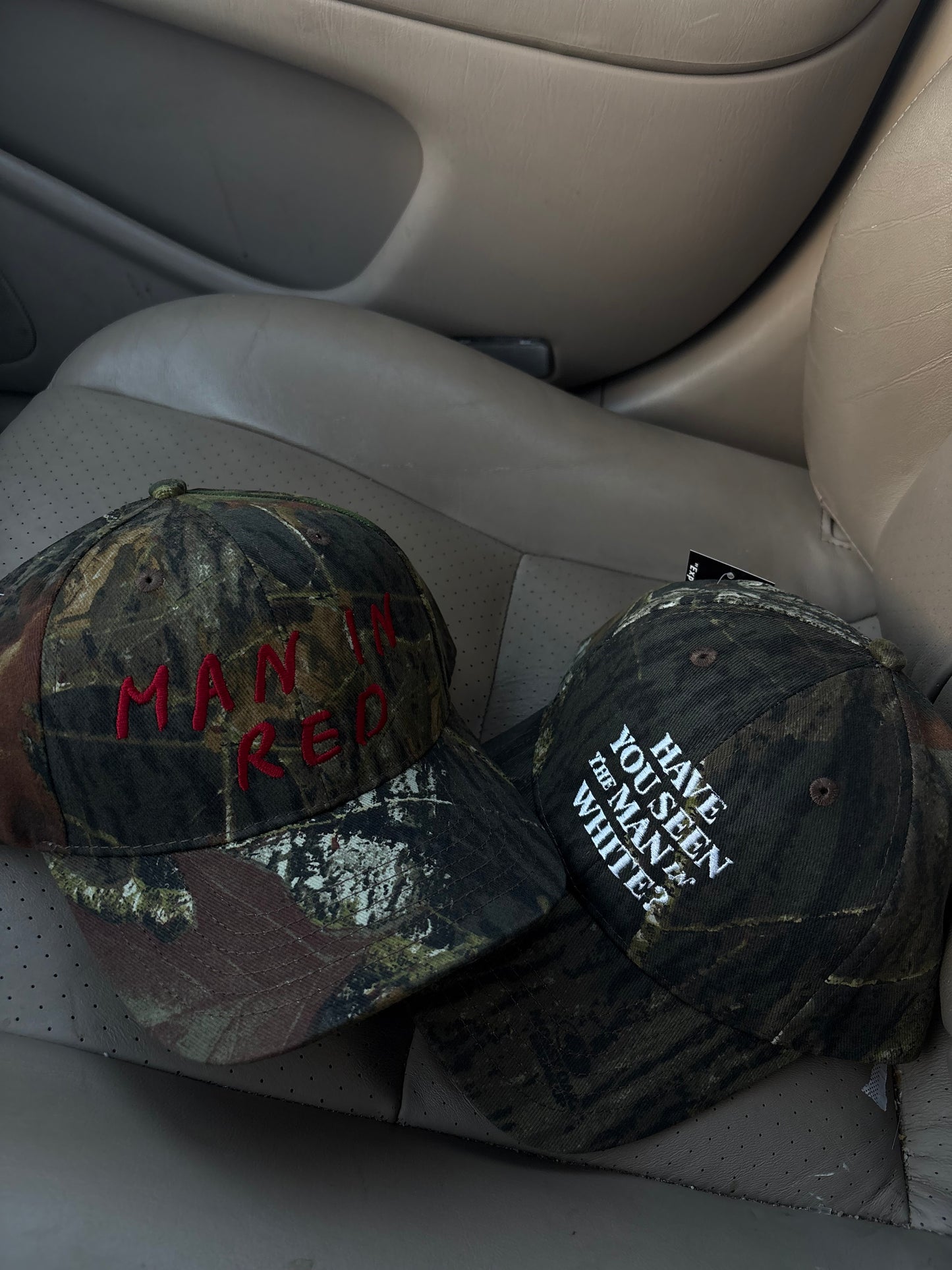 Hats about Him (Embroidered Camo)