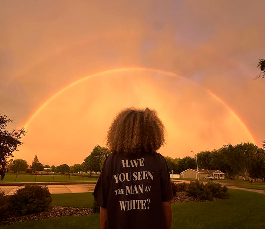 Hanes Man in White T-Shirt - 4 Languages