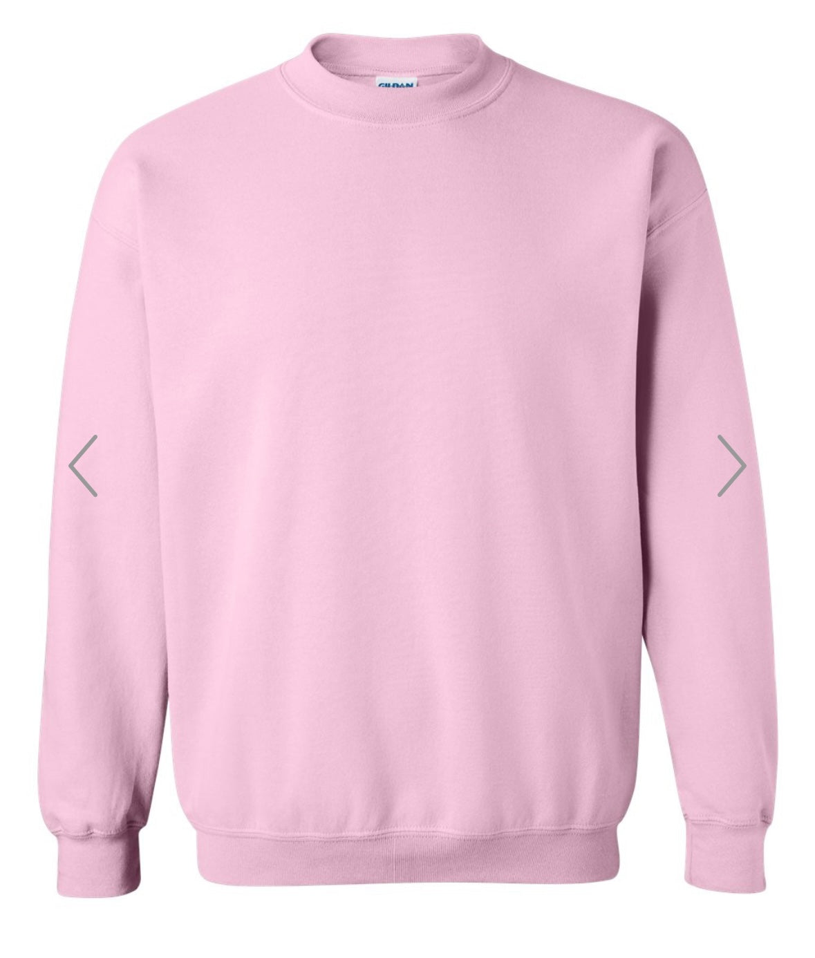 Gildan Crewneck Man in White -  4 Languages