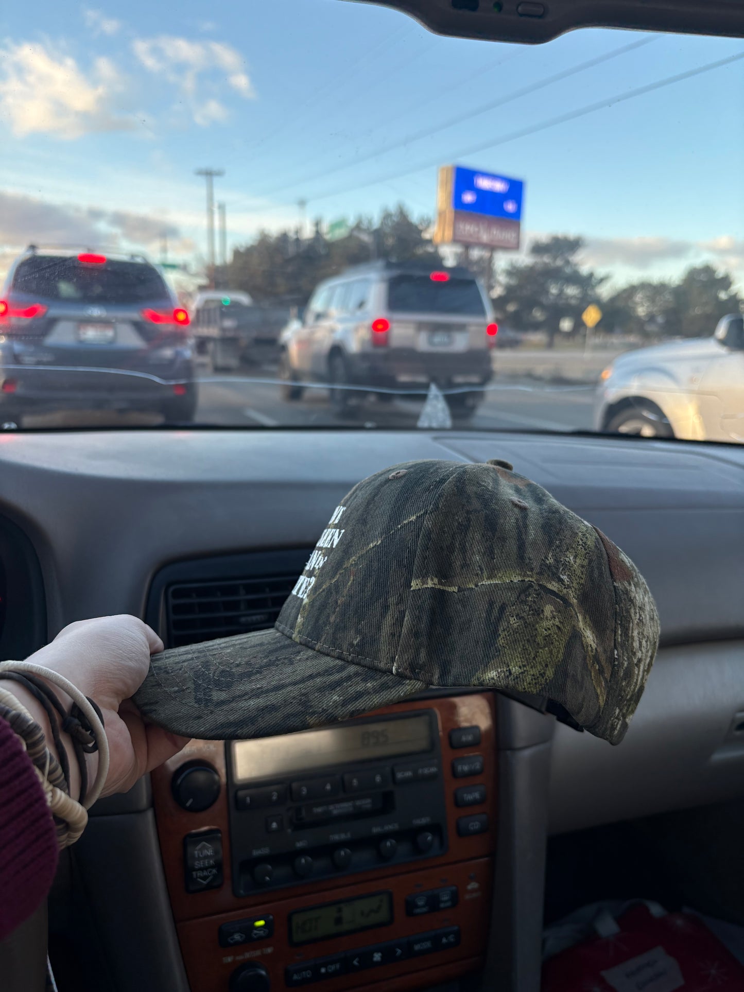 Hats about Him (Embroidered Camo)